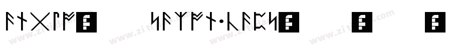 Anglo-Saxon Caps字体转换